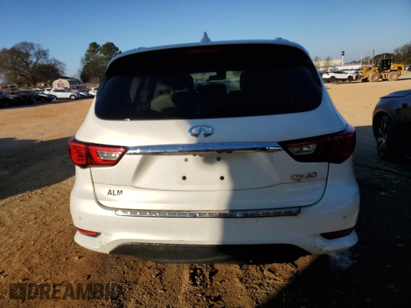 2016 Infiniti QX60 with VIN 5N1AL0MM4GC512583, listed as a Copart auction lot 85590684 with 148,034 mi miles and Salvage Title. Bid and sale history available at DreamBid. Image 6.