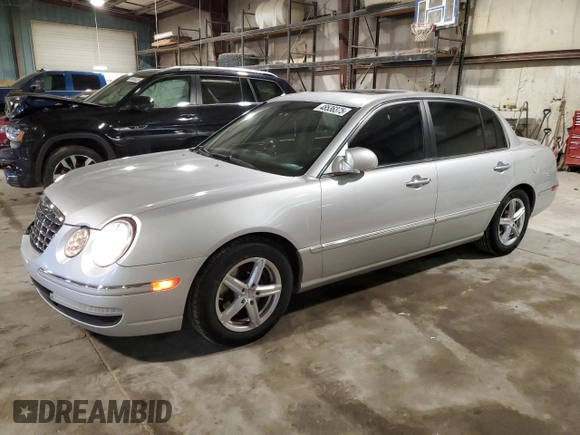 2007 Kia Amanti with VIN KNALD125075139216, listed as a Copart auction lot 48536375 with 144,264 mi miles and Salvage Title. Bid and sale history available at carsss.com. Image 1.