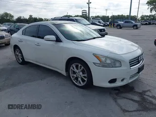 2014 Nissan Maxima SV z VIN 1N4AA5AP0EC473211, wystawiony jako IAAI lot #41863206 z przebiegiem 79 184 mil mil oraz . Historia ofert i sprzedaży dostępna na DreamBid. Obrazek 1.