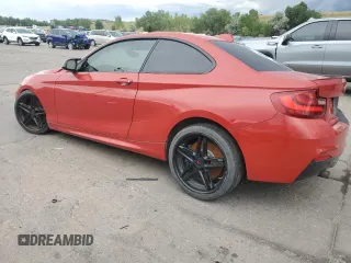 2016 BMW 2 Series M235i with VIN WBA1J7C50GV360056, listed as a Copart auction lot 64852295 with Not provided miles and Salvage title. Bid and sale history available at DreamBid. Image 2.