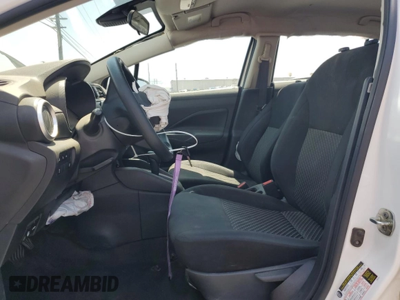 2023 Nissan Versa S with VIN 3N1CN8DV3PL870988, listed as a Copart auction lot 54761995 with 36,044 mi miles and Salvage title. Bid and sale history available at DreamBid. Image 7.