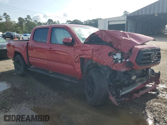 2022 Toyota Tacoma SR with VIN 3TMCZ5AN8NM482621, listed as a Copart auction lot 60441695 with 85,727 mi miles and Salvage title. Bid and sale history available at DreamBid. Image 4.