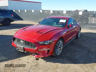 2021 Ford Mustang EcoBoost with VIN 1FA6P8TH8M5129026, listed as a IAAI auction lot 41451125 with 52,018 mi miles. Bid and sale history available at carsss.com. Image 17.