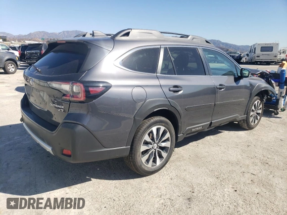 2024 Subaru Outback Limited XT with VIN 4S4BTGND4R3116135, listed as a Copart auction lot 79295564 with 24,343 mi miles and Clean title. Bid and sale history available at DreamBid. Image 3.