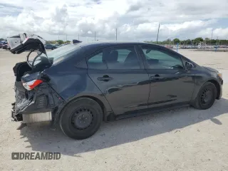 2021 Toyota Corolla L with VIN 5YFDPMAE8MP173002, listed as a Copart auction lot 52518125 with 132,609 mi miles and Salvage Title. Bid and sale history available at DreamBid. Image 3.