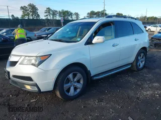 2013 Acura MDX with VIN 2HNYD2H26DH510809, listed as a IAAI auction lot 41812685 with 91,722 mi miles. Bid and sale history available at carsss.com. Image 2.