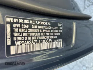 2018 Porsche Panamera z VIN WP0AA2A71JL103839, wystawiony jako IAAI lot #41811792 z przebiegiem 105 638 mil mil oraz . Historia ofert i sprzedaży dostępna na DreamBid. Obrazek 9.