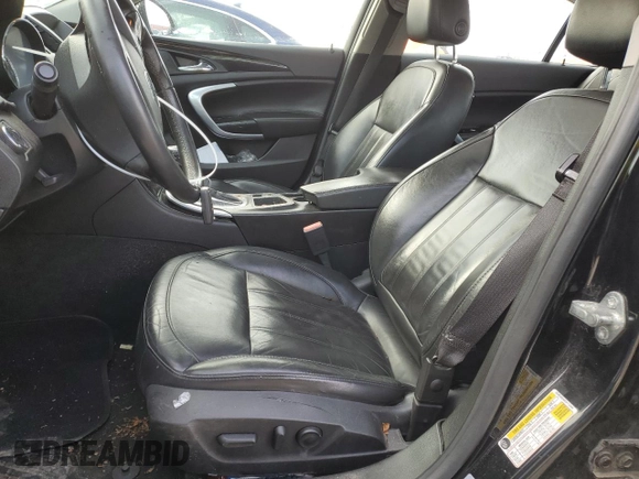 2012 Buick Regal Premium 1 with VIN 2G4GS5EK8C9112440, listed as a Copart auction lot 41832215 with 155,095 mi miles and Salvage Title. Bid and sale history available at carsss.com. Image 7.