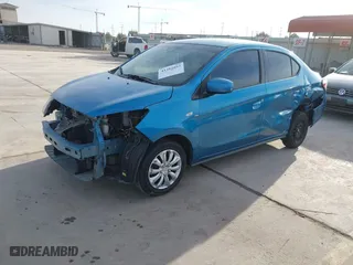 2022 Mitsubishi Mirage G4 ES with VIN ML32FUFJ9NHF06925, listed as a IAAI auction lot 41382093 with 49,294 mi miles. Bid and sale history available at carsss.com. Image 19.