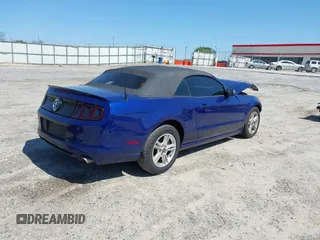 2013 Ford Mustang V6 with VIN 1ZVBP8EM7D5235869, listed as a IAAI auction lot 42000558 with 90,757 mi miles and . Bid and sale history available at DreamBid. Image 4.