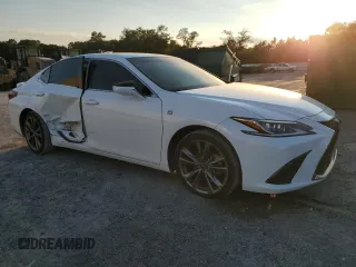 2021 Lexus ES with VIN 58AGZ1B10MU088728, listed as a Copart auction lot 73366284 with 31,503 mi miles and Salvage Title. Bid and sale history available at carsss.com. Image 4.