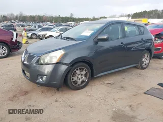 2009 Pontiac Vibe w/1SB with VIN 5Y2SP67059Z460115, listed as a IAAI auction lot 41480483 with 201,245 mi miles. Bid and sale history available at carsss.com. Image 2.