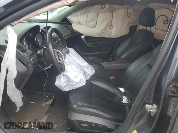2011 Buick Regal CXL RL4 with VIN 2G4GS5EC6B9190352, listed as a Copart auction lot 55915305 with 83,378 mi miles and Salvage title. Bid and sale history available at DreamBid. Image 7.