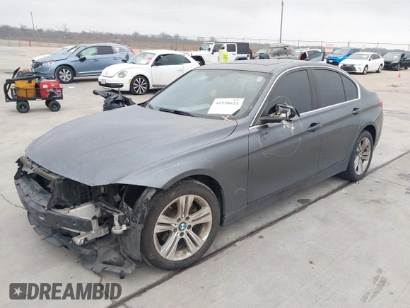 2017 BMW 3 Series 330i with VIN WBA8B9G30HNU52964, listed as a IAAI auction lot 41538624 with 96,997 mi miles. Bid and sale history available at carsss.com. Image 17.