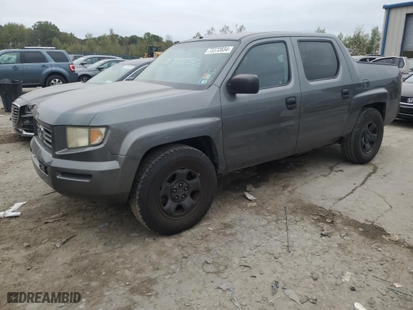 2008 Honda Ridgeline RT with VIN 2HJYK16278H534188, listed as a Copart auction lot 73372834 with 317,451 mi miles and Salvage Title. Bid and sale history available at carsss.com. Image 1.