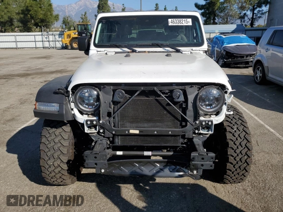 2024 Jeep Wrangler Willys z VIN 1C4RJXN60RW278675, wystawiony jako Copart lot #46338215 z przebiegiem 8 795 mil mil oraz Szkoda całkowita • Salvage title. Historia ofert i sprzedaży dostępna na DreamBid. Obrazek 5.