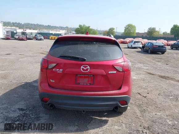 2016 Mazda CX-5 Grand Touring with VIN JM3KE4DY9G0850583, listed as a IAAI auction lot 42075545 with 92,789 mi miles and . Bid and sale history available at carsss.com. Image 16.