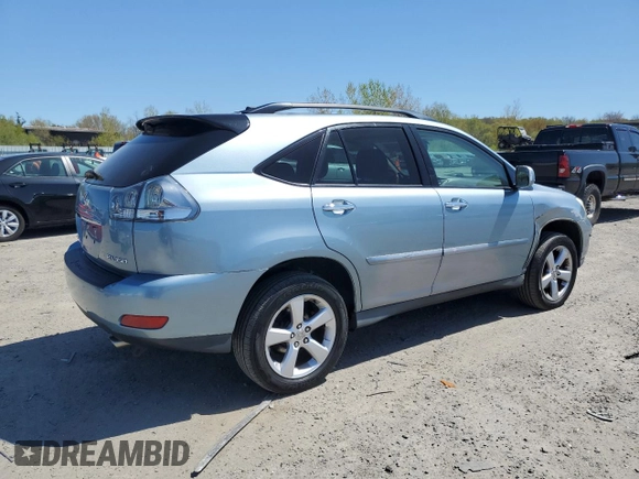 2008 Lexus RX 350 with VIN 2T2HK31U48C055256, listed as a Copart auction lot 55390535 with 188,166 mi miles and Clean Title. Bid and sale history available at DreamBid. Image 3.