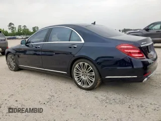 2020 Mercedes-Benz S 560 z VIN W1KUG8DB1LA586803, wystawiony jako Copart lot #55816675 z przebiegiem 55 539 mil mil oraz Nie do naprawy • Non repairable. Historia ofert i sprzedaży dostępna na DreamBid. Obrazek 2.