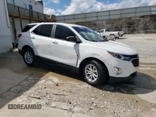2021 Chevrolet Equinox LS with VIN 3GNAXFEV8MS173102, listed as a Copart auction lot 55698654 with 47,046 mi miles and Salvage title. Bid and sale history available at DreamBid. Image 4.