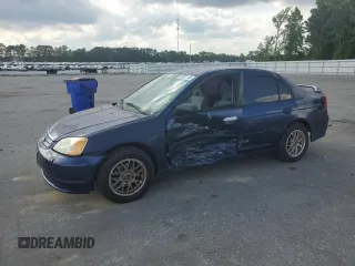 2005 Honda Civic LX z VIN 1HGES16595L031005, wystawiony jako Copart lot #55381195 z przebiegiem Nie podano mil oraz Szkoda całkowita • Salvage title. Historia ofert i sprzedaży dostępna na DreamBid. Obrazek 1.