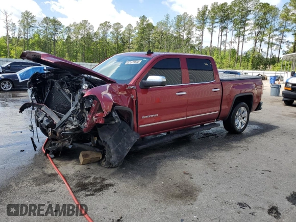 2018 GMC Sierra 1500 SLT z VIN 3GTU2NEC1JG163426, wystawiony jako Copart lot #52675585 z przebiegiem Nie podano mil oraz Szkoda całkowita • Salvage title. Historia ofert i sprzedaży dostępna na DreamBid. Obrazek 1.