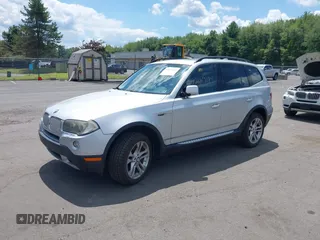 2008 BMW X3 3.0si with VIN WBXPC93478WJ09107, listed as a IAAI auction lot 42825318 with 155,387 mi miles and . Bid and sale history available at DreamBid. Image 2.