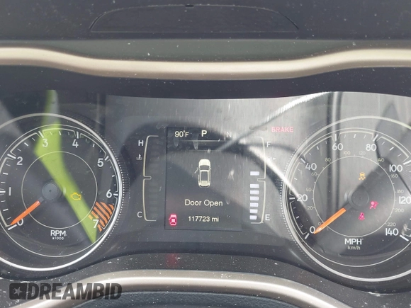 2015 Jeep Cherokee Latitude with VIN 1C4PJLCB5FW694359, listed as a IAAI auction lot 41934213 with 117,723 mi miles and . Bid and sale history available at DreamBid. Image 7.