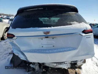 2021 Cadillac XT6 Premium Luxury with VIN 1GYKPDRS3MZ179615, listed as a Copart auction lot 88993095 with 38,208 mi miles and Salvage title. Bid and sale history available at DreamBid. Image 6.