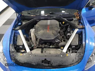 2018 Kia Stinger GT2 with VIN KNAE55LC0J6015877, listed as a Copart auction lot 84607304 with 56,230 mi miles and Salvage Title. Bid and sale history available at DreamBid. Image 11.