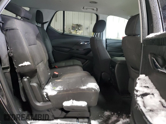 2018 Chevrolet Traverse LS with VIN 1GNEVFKW3JJ142132, listed as a Copart auction lot 41777725 with 126,104 mi miles and Salvage Title. Bid and sale history available at carsss.com. Image 11.