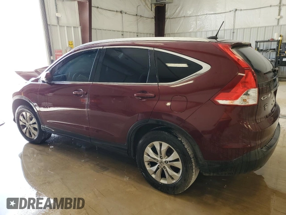 2014 Honda CR-V EX-L with VIN 5J6RM4H75EL008731, listed as a Copart auction lot 48352505 with 160,025 mi miles and Clean Title. Bid and sale history available at carsss.com. Image 2.