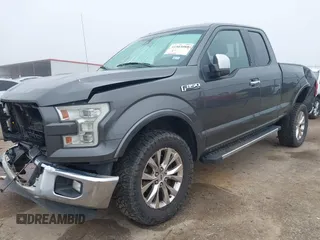 2015 Ford F-150 XLT with VIN 1FTFX1EF1FFB62489, listed as a IAAI auction lot 41503088 with 133,658 mi miles. Bid and sale history available at carsss.com. Image 2.