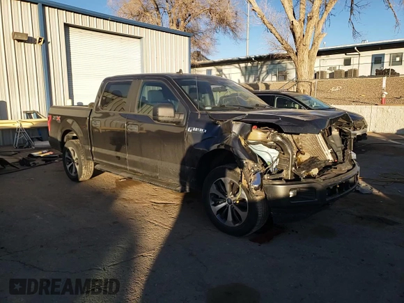 2020 Ford F-150 XL with VIN 1FTEW1EP8LKF26126, listed as a Copart auction lot 87701005 with 48,283 mi miles and Non Repairable. Bid and sale history available at carsss.com. Image 11.