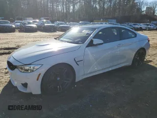 2016 BMW M4 with VIN WBS3R9C52GK337131, listed as a Copart auction lot 80519874 with 24,466 mi miles and Salvage Title. Bid and sale history available at carsss.com. Image 1.