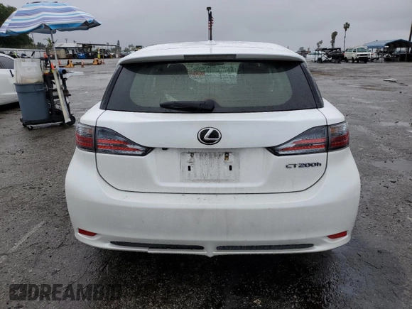2012 Lexus CT 200h z VIN JTHKD5BH9C2080211, wystawiony jako Copart lot #47530625 z przebiegiem 114 971 mil mil oraz Szkoda całkowita • Salvage title. Historia ofert i sprzedaży dostępna na DreamBid. Obrazek 6.