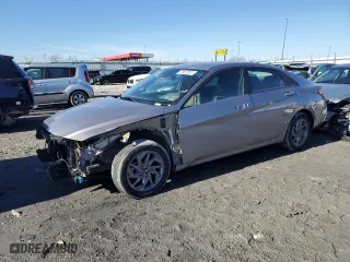 2024 Hyundai Elantra SEL with VIN KMHLM4DG5RU672377, listed as a Copart auction lot 46746345 with 24,316 mi miles and Salvage Title. Bid and sale history available at carsss.com. Image 1.