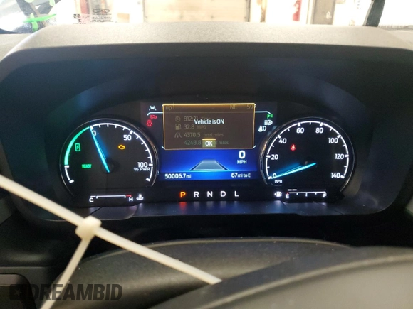 2022 Ford Maverick XL with VIN 3FTTW8E31NRA28314, listed as a Copart auction lot 43552355 with 50,006 mi miles and Salvage Title. Bid and sale history available at DreamBid. Image 9.