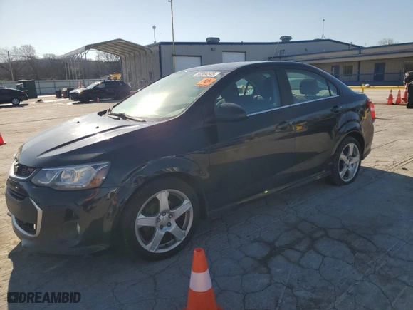 2017 Chevrolet Sonic LT with VIN 1G1JD5SH0H4163897, listed as a Copart auction lot 50304545 with 212,173 mi miles and Salvage Title. Bid and sale history available at carsss.com. Image 1.