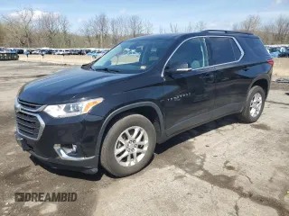 2020 Chevrolet Traverse LT Cloth z VIN 1GNEVMKW3LJ195937, wystawiony jako Copart lot #53699685 z przebiegiem 109 449 mil mil oraz Szkoda całkowita • Salvage title. Historia ofert i sprzedaży dostępna na DreamBid. Obrazek 1.
