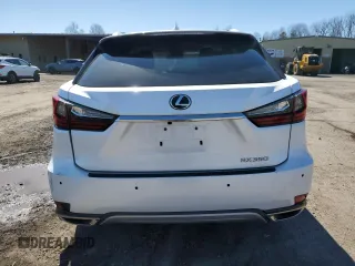 2022 Lexus RX 350 with VIN 2T2HZMDA7NC322095, listed as a Copart auction lot 49484325 with 124,042 mi miles and Salvage Title. Bid and sale history available at DreamBid. Image 6.