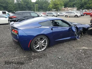 2017 Chevrolet Corvette 1LT with VIN 1G1YB2D75H5101851, listed as a Copart auction lot 69375164 with 9,778 mi miles and Salvage Title. Bid and sale history available at carsss.com. Image 3.