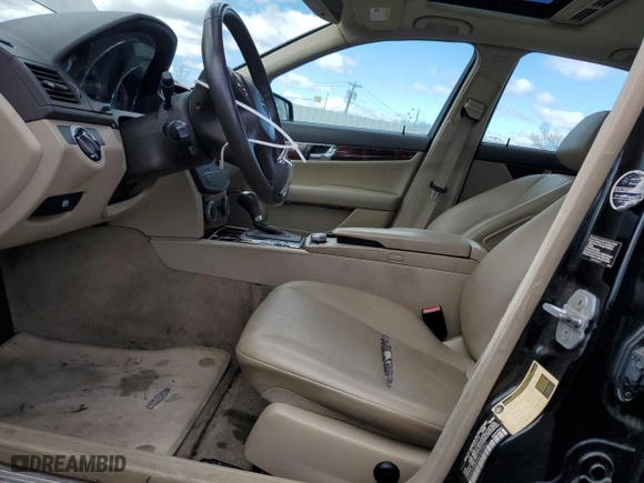 2010 Mercedes-Benz C-Class C 300 Sport with VIN WDDGF8BBXAF427541, listed as a Copart auction lot 49969625 with NaN miles and Clean Title. Bid and sale history available at carsss.com. Image 7.