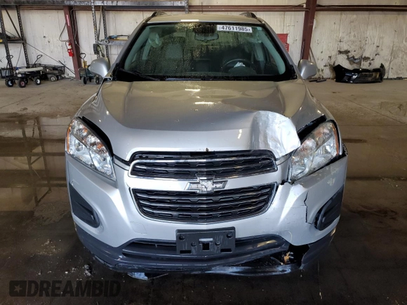 2016 Chevrolet Trax LT with VIN 3GNCJLSB2GL258308, listed as a Copart auction lot 47611985 with 148,030 mi miles and Salvage Title. Bid and sale history available at DreamBid. Image 5.