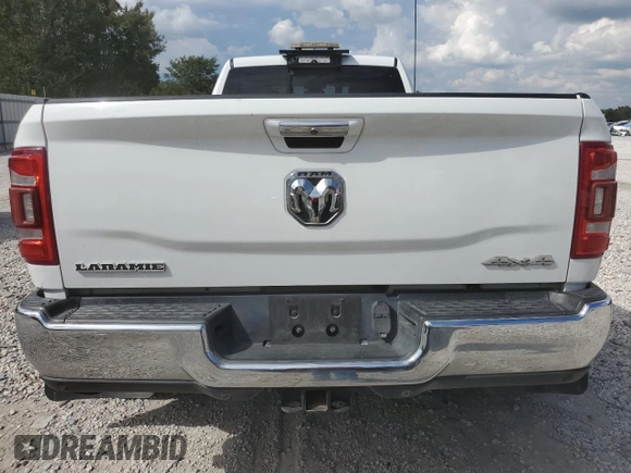 2019 Ram 3500 Laramie with VIN 3C63RRJL0KG663042, listed as a Copart auction lot 69565824 with 126,465 mi miles and Salvage Title. Bid and sale history available at carsss.com. Image 6.