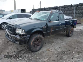 2005 Ford Ranger XL with VIN 1FTYR15E85PA55832, listed as a IAAI auction lot 41617377 with 149,625 mi miles. Bid and sale history available at carsss.com. Image 17.