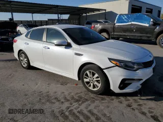 2019 Kia Optima LX with VIN 5XXGT4L33KG278685, listed as a Copart auction lot 83573264 with 106,691 mi miles and Salvage Title. Bid and sale history available at carsss.com. Image 4.