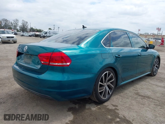 2014 Volkswagen Passat SE с VIN 1VWBN7A32EC043821, выставлен на аукционе IAAI как лот 42047327 с пробегом 104 403 миль миль и . История ставок и продаж доступна на DreamBid. Изображение 4.