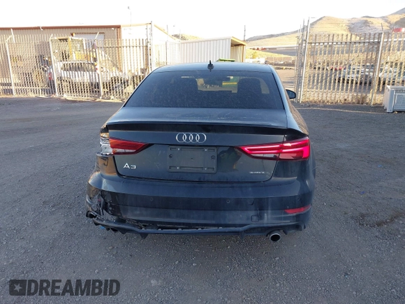 2020 Audi A3 Sedan S line Premium with VIN WAUBEGFF9LA101774, listed as a IAAI auction lot 41443419 with 28,365 mi miles. Bid and sale history available at carsss.com. Image 16.