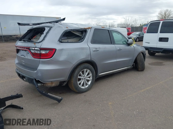 2020 Dodge Durango Pursuit with VIN 1C4SDJFT6LC381571, listed as a IAAI auction lot 41717398 with 96,063 mi miles and . Bid and sale history available at DreamBid. Image 4.
